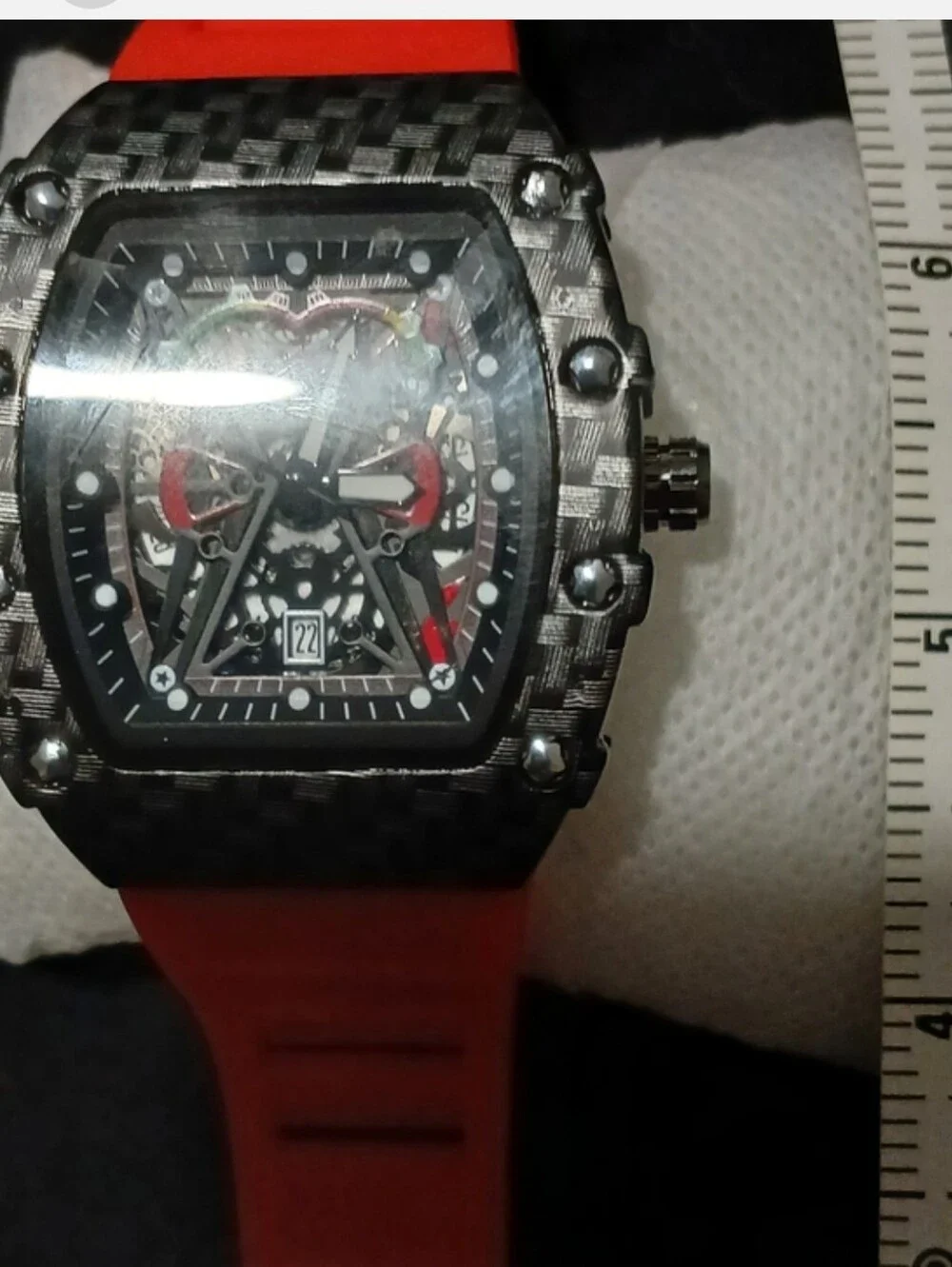 New PUNISHER  Watch with Red Band